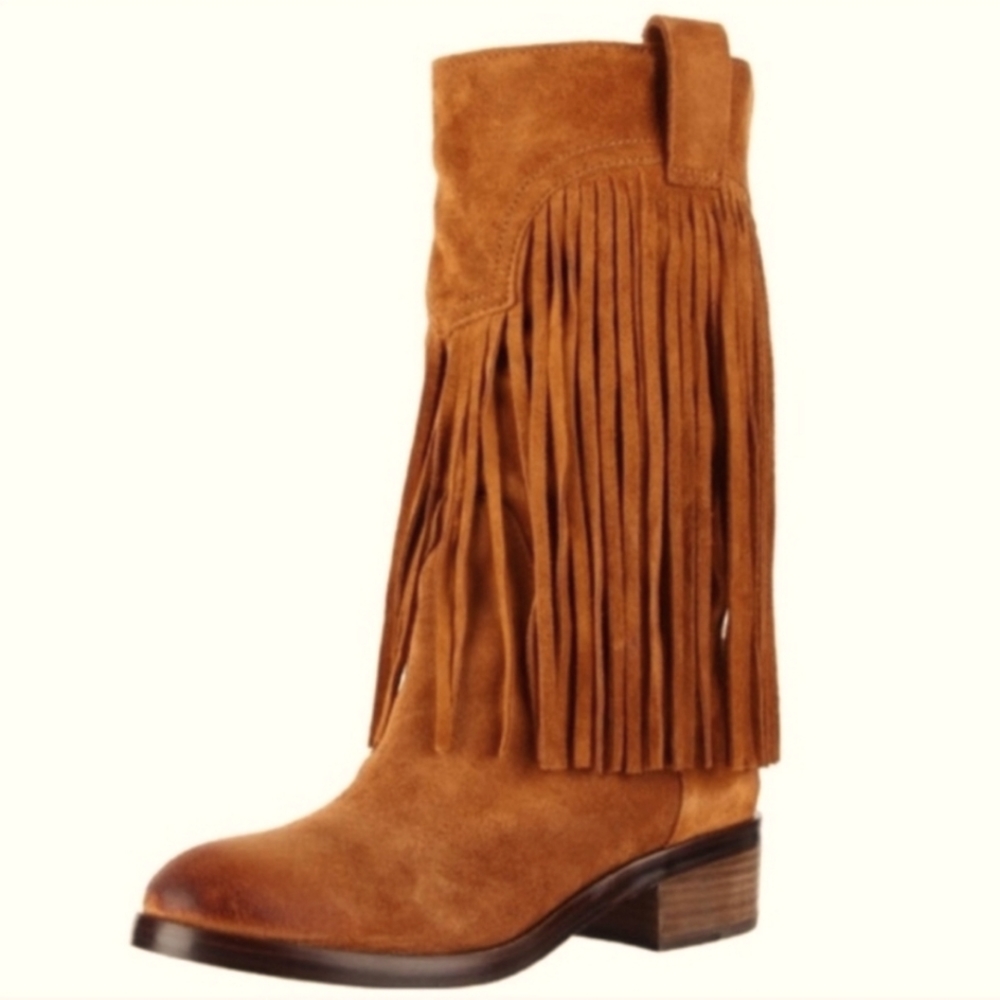 Lucky Brand Caleb Fringe Boots